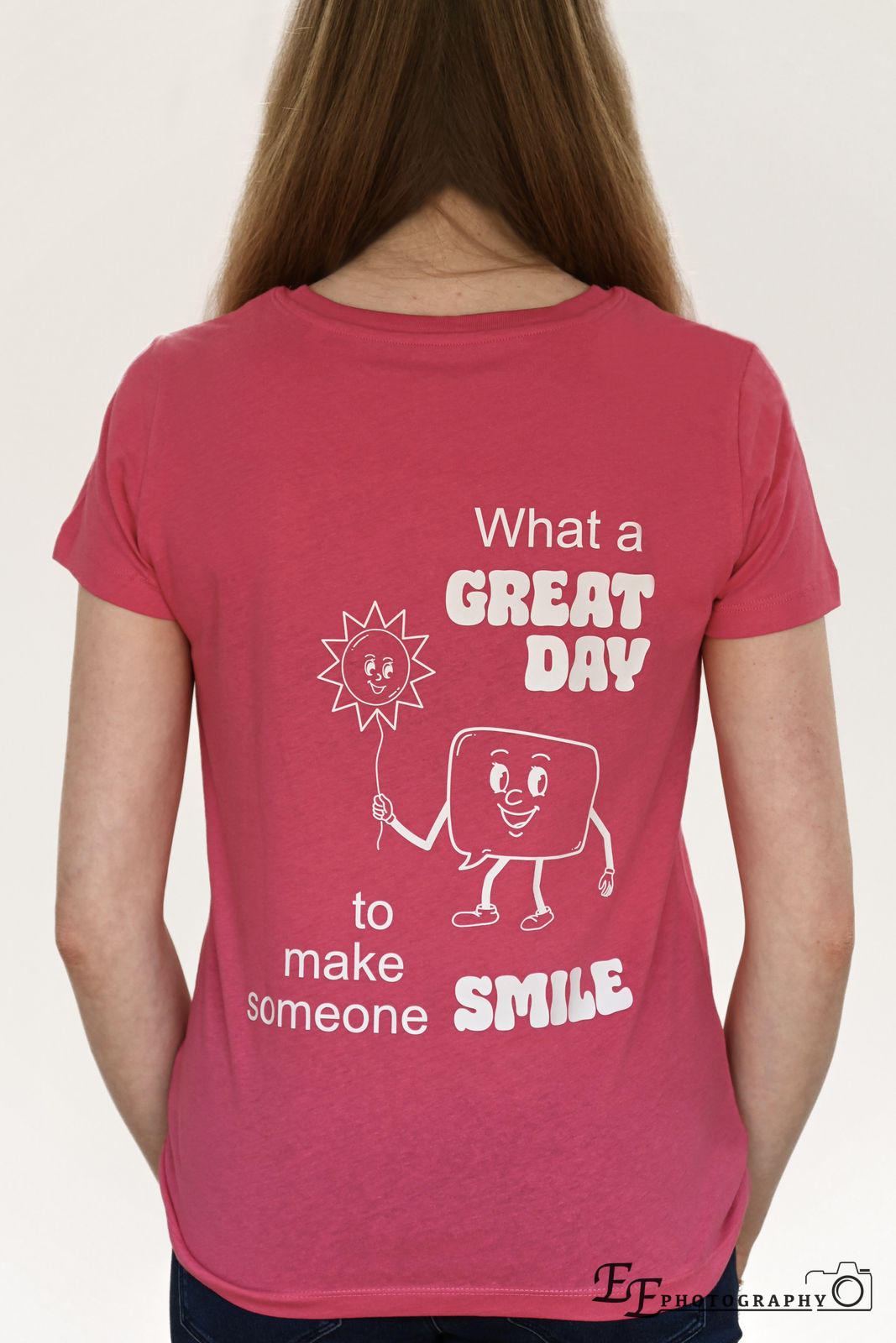 The Smile Shirt Fuchsia